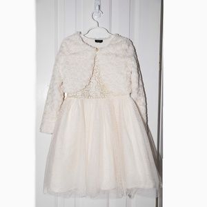 Girls Zunie Party Dress & Jacket